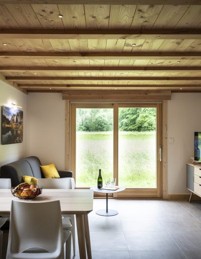 Location appartement Davaloo Samoëns nature séjour tv